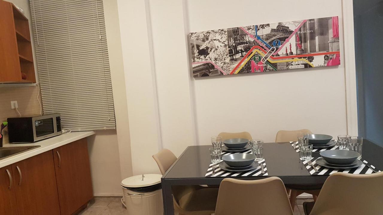Palette Apartment Bamboo - Athens Center, 6 Bd, 3 Bath Exterior foto